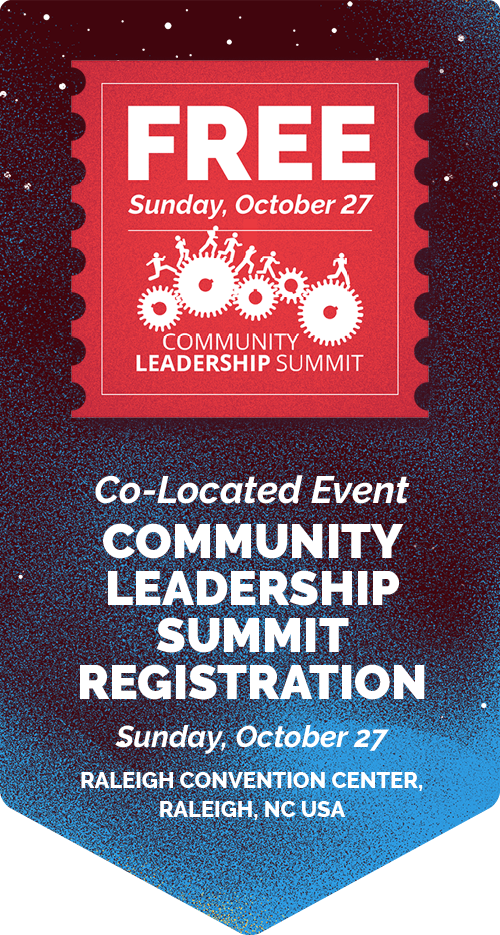 FREE
Community Leadership Summit Registration
October 27, 2024
Raleigh, NC